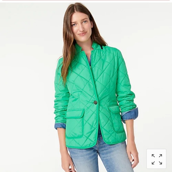 J. Crew Jackets & Blazers - J.Crew Quilted Regent blazer jacket with PrimaLoft